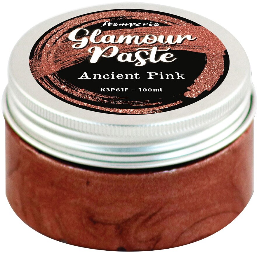 Stamperia Glamour Paste 100ml-Ancient Pink