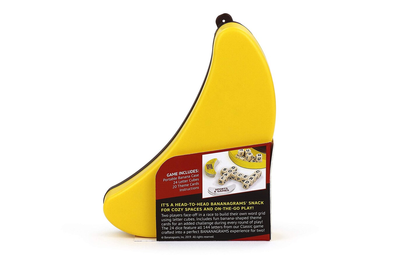 Bananagrams Duel: Ultimate 2 Player Travel Game | Small Space Word Race
