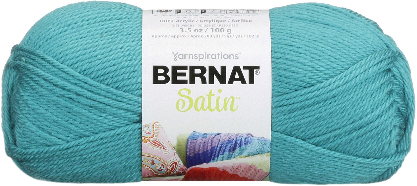 Bernat satin yarn michaels hotsell