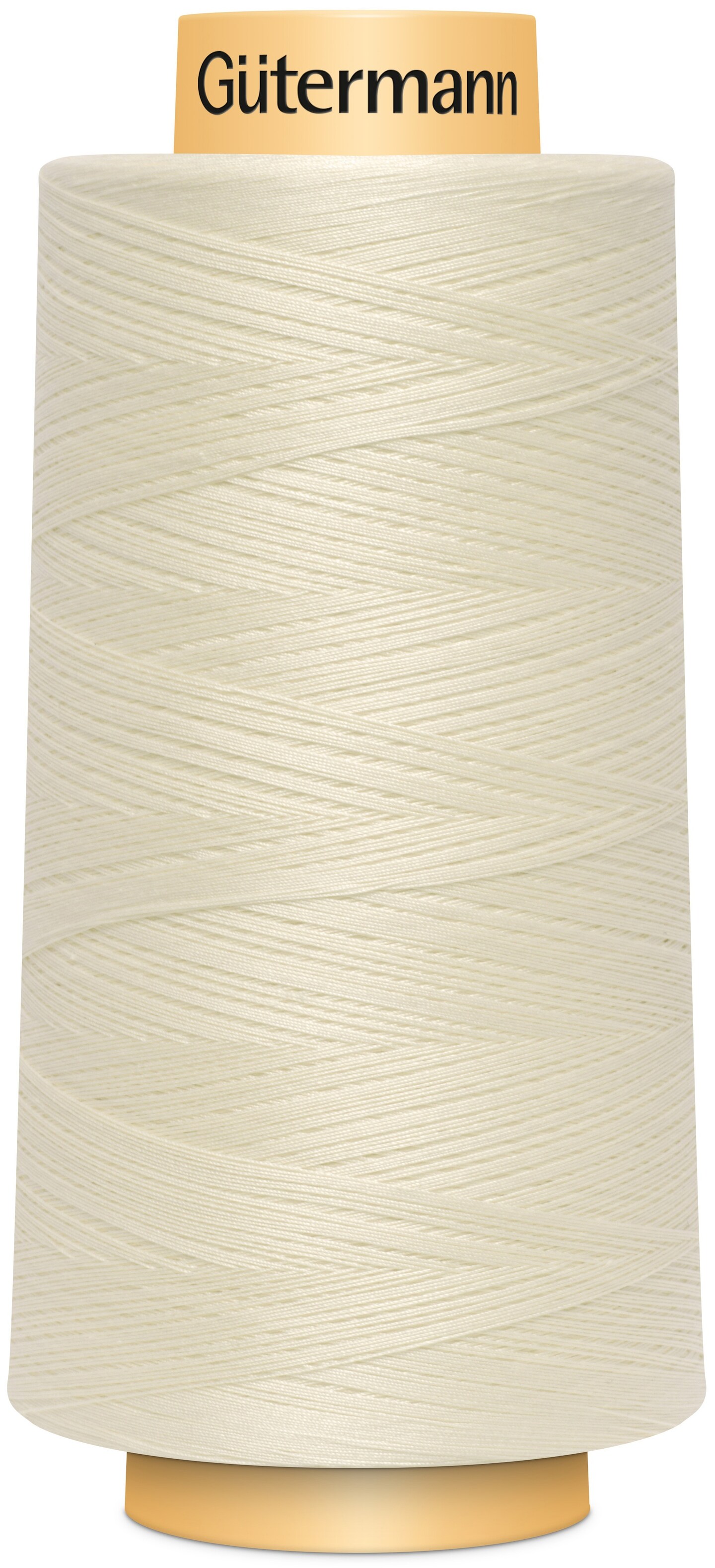 Gutermann Natural Cotton Thread Solids 3,281yd-Egg White