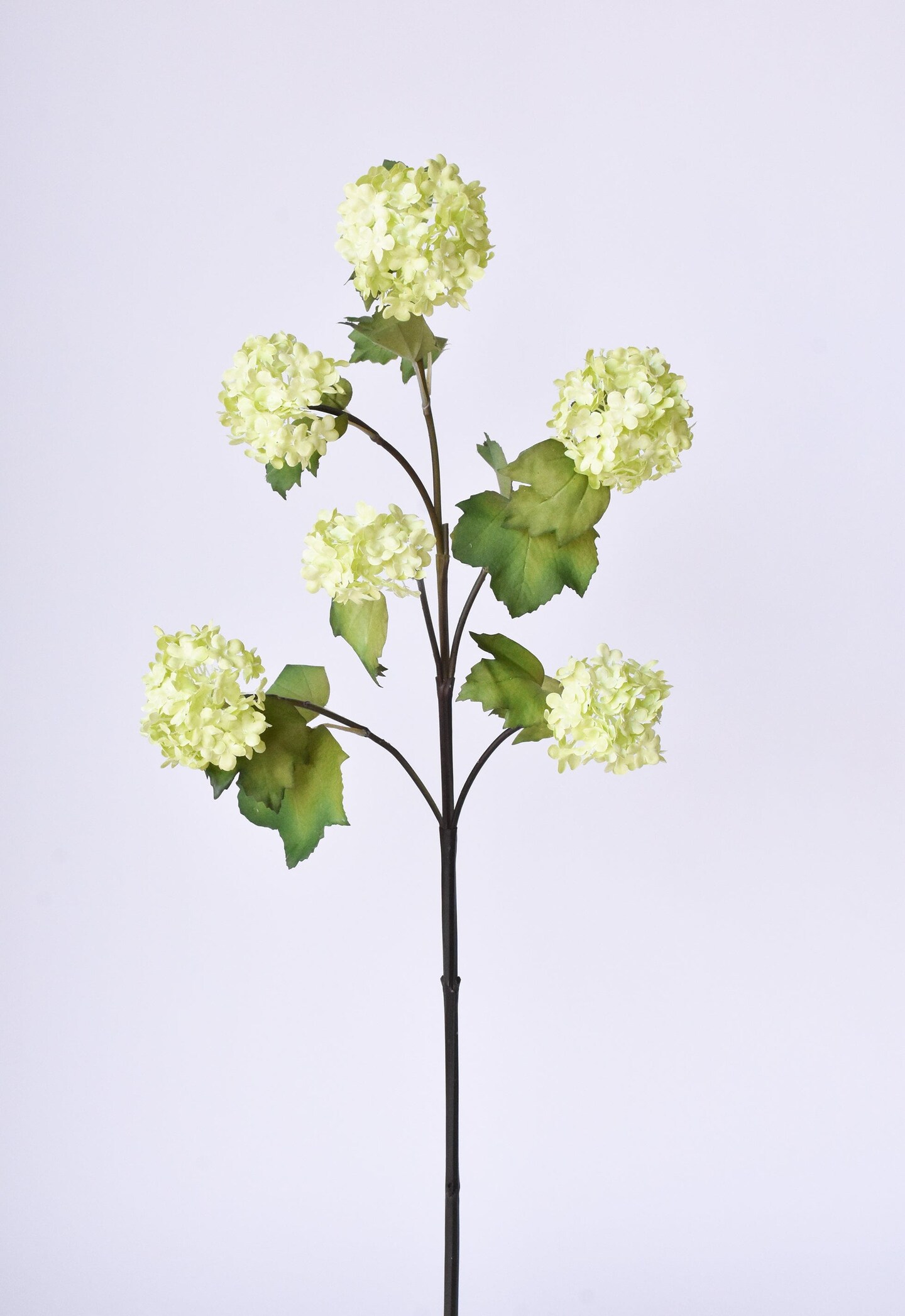 30&#x22; Faux Green Snowball Hydrangea Stem