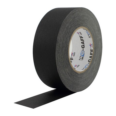 PRO GAFFERS CLOTH TAPE BLACK 2 INCH X 25 YARDS