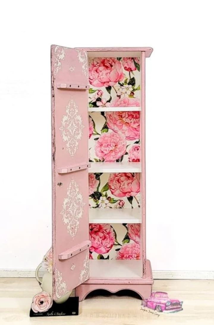 Peonies in Pink Decoupage Papers for Crafting and Multi Media Art (medium)