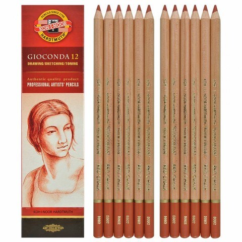GIOCONDA CHALK PENCIL RED