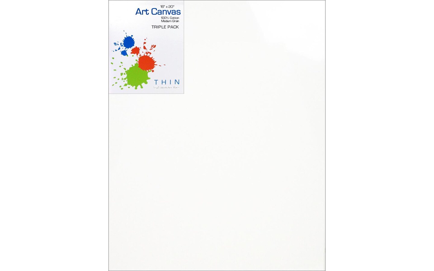 Spc Canvas 16X20&#x22; .75&#x22; Profile Triple Pack