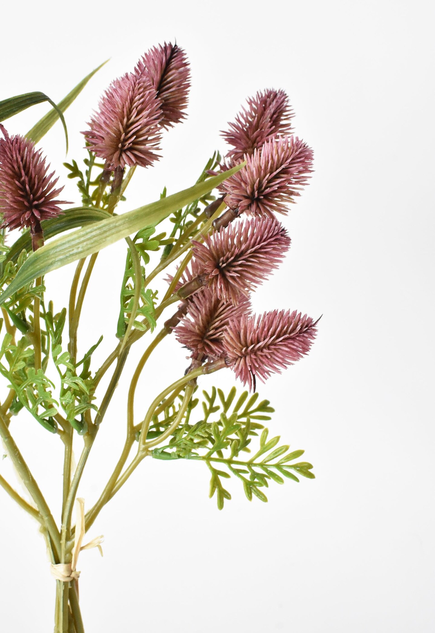 14&#x22; Faux Mauve Thistle Stem Bundle