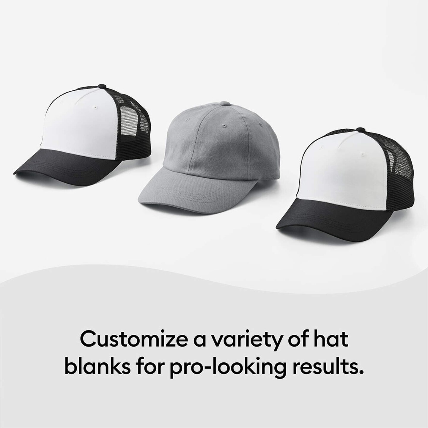 Cricut Hat Press Heat Press Machine with 12 Hats