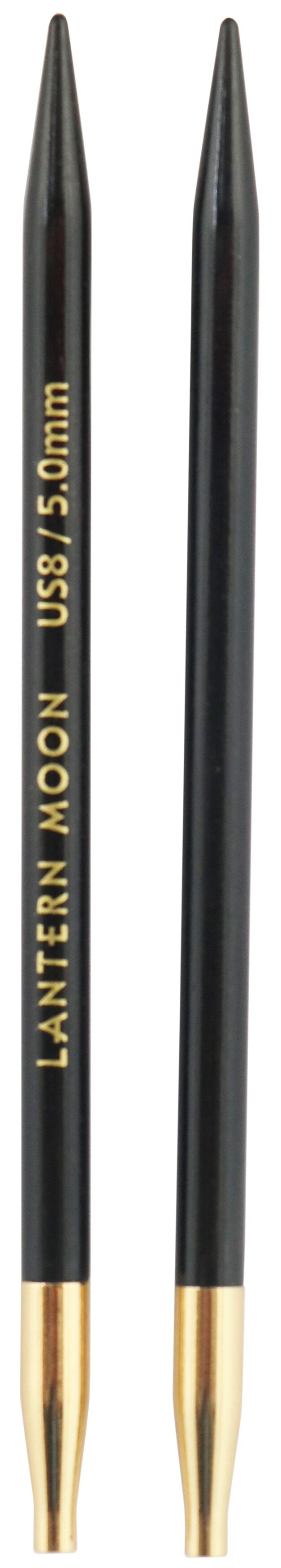 Lantern Moon Fixed Circular Knitting Needles - Ebony