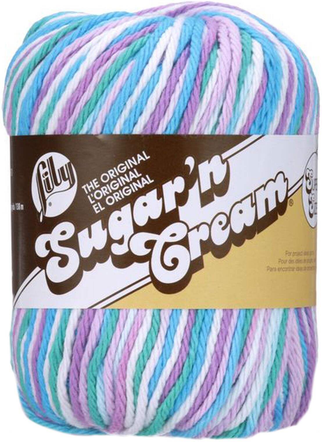  Lily Sugar 'N Cream Super Size Yarn 100% Cotton 3 oz