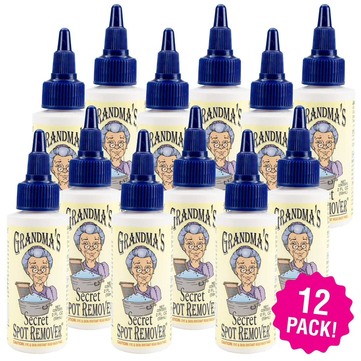Multipack of 12 - Grandma&#x27;s Secret Spot Remover-2oz