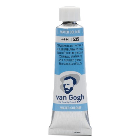 VAN GOGH WATERCOLOR PAINT 10ML CERULEAN BLUE PHTHALO 535