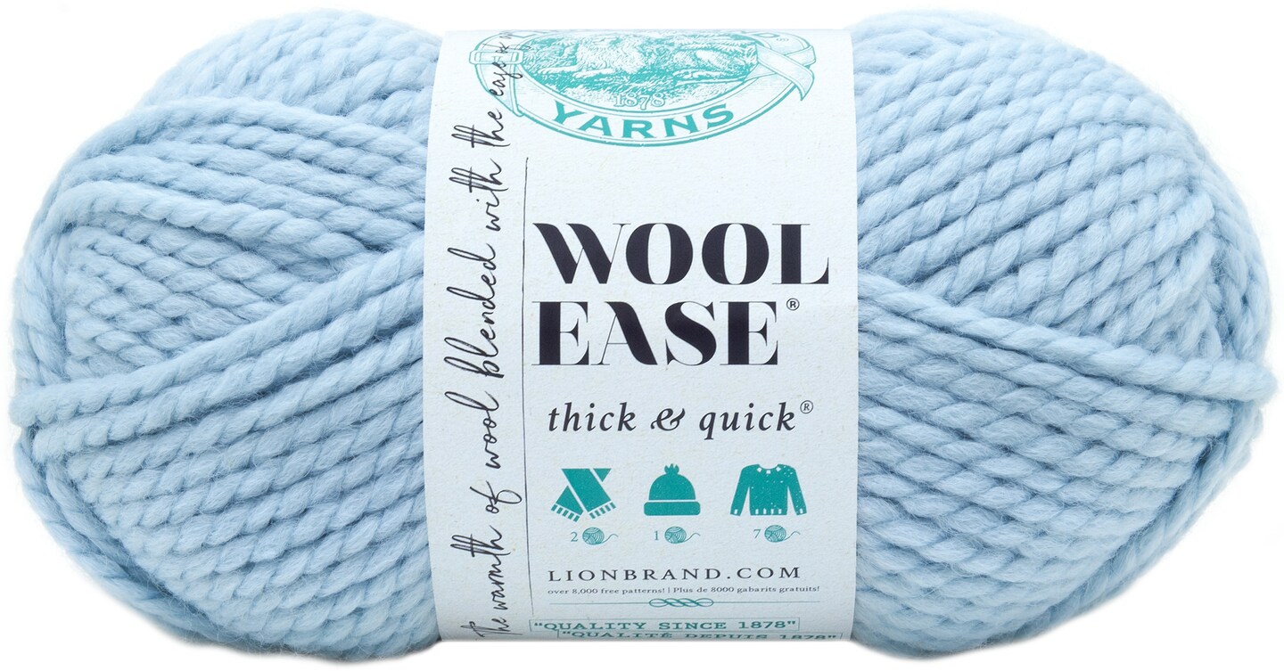  Lion Brand Wool Ease Thick and Quick Yarn (3-Pack