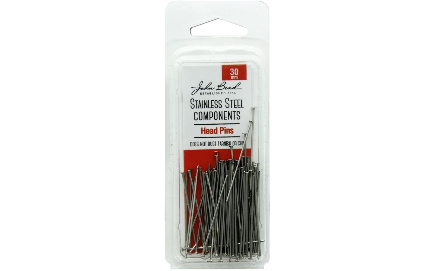 John Bead S Steel Head Pin 30Mm 100Pc | Michaels