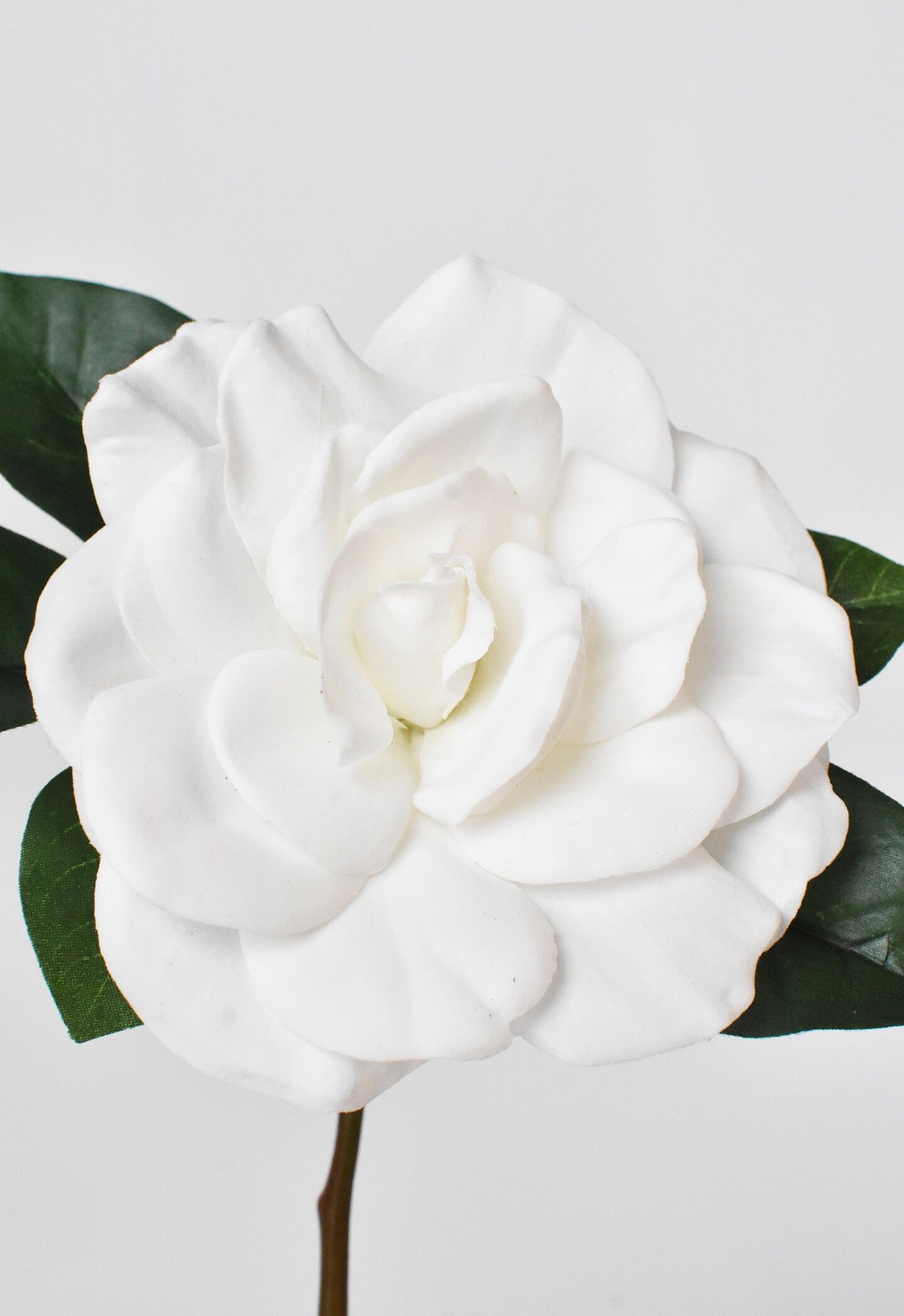 11&#x22; Real Touch Faux White Gardenia Pick Stem