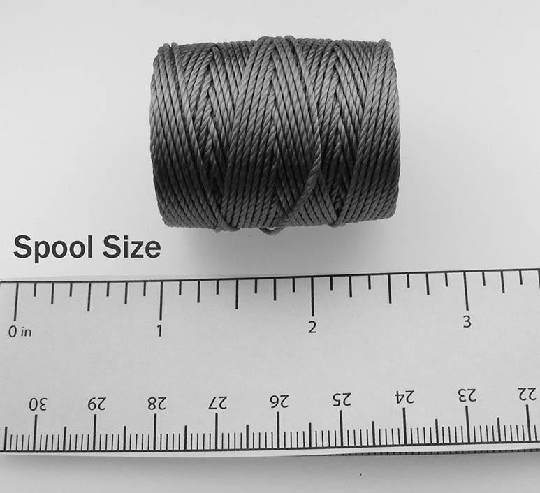 C-Lon Tex 400 Heavy Weight Bead Cord, Sage ,1.0mm, 36 Yard Spool