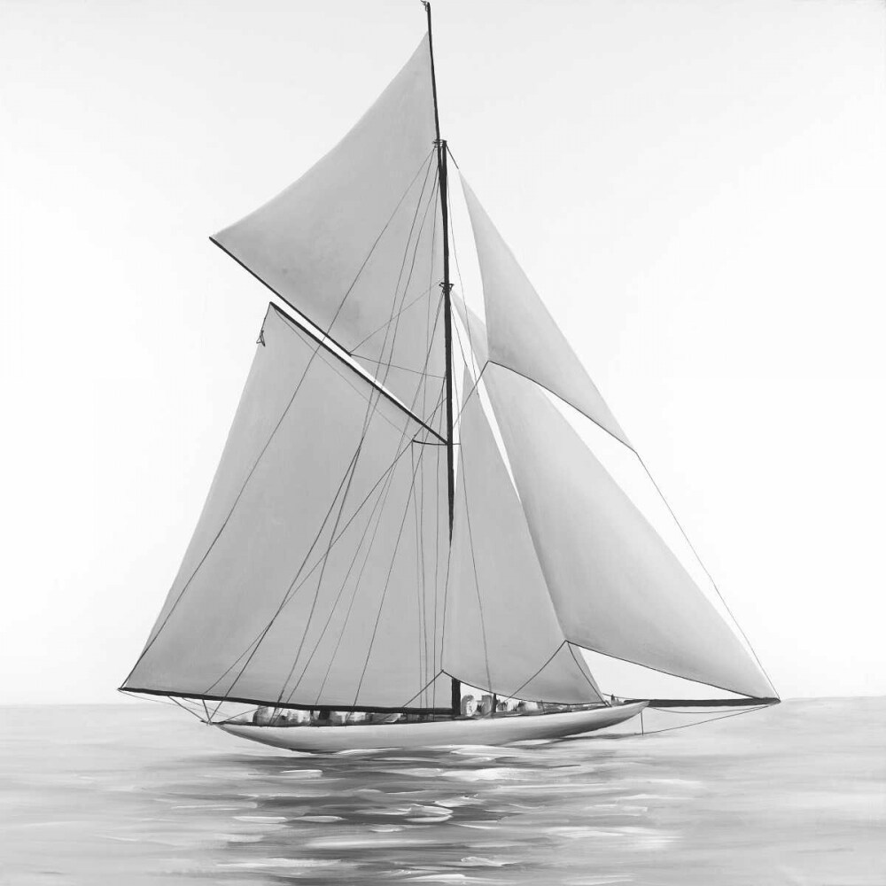 Sailing Ship Poster Print by Atelier B Art Studio - Item # VARPDXBEGCOA73