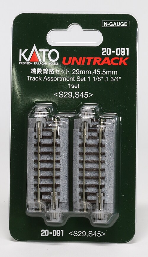 Kato N-Scale Kato KAT20091 N Short Track Assortment (10) Train Track