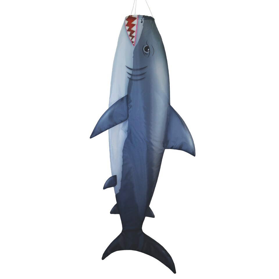 In the Breeze 5160 - Shark 48&#x22; Fish Windsock - Realistic Shark Fishsock