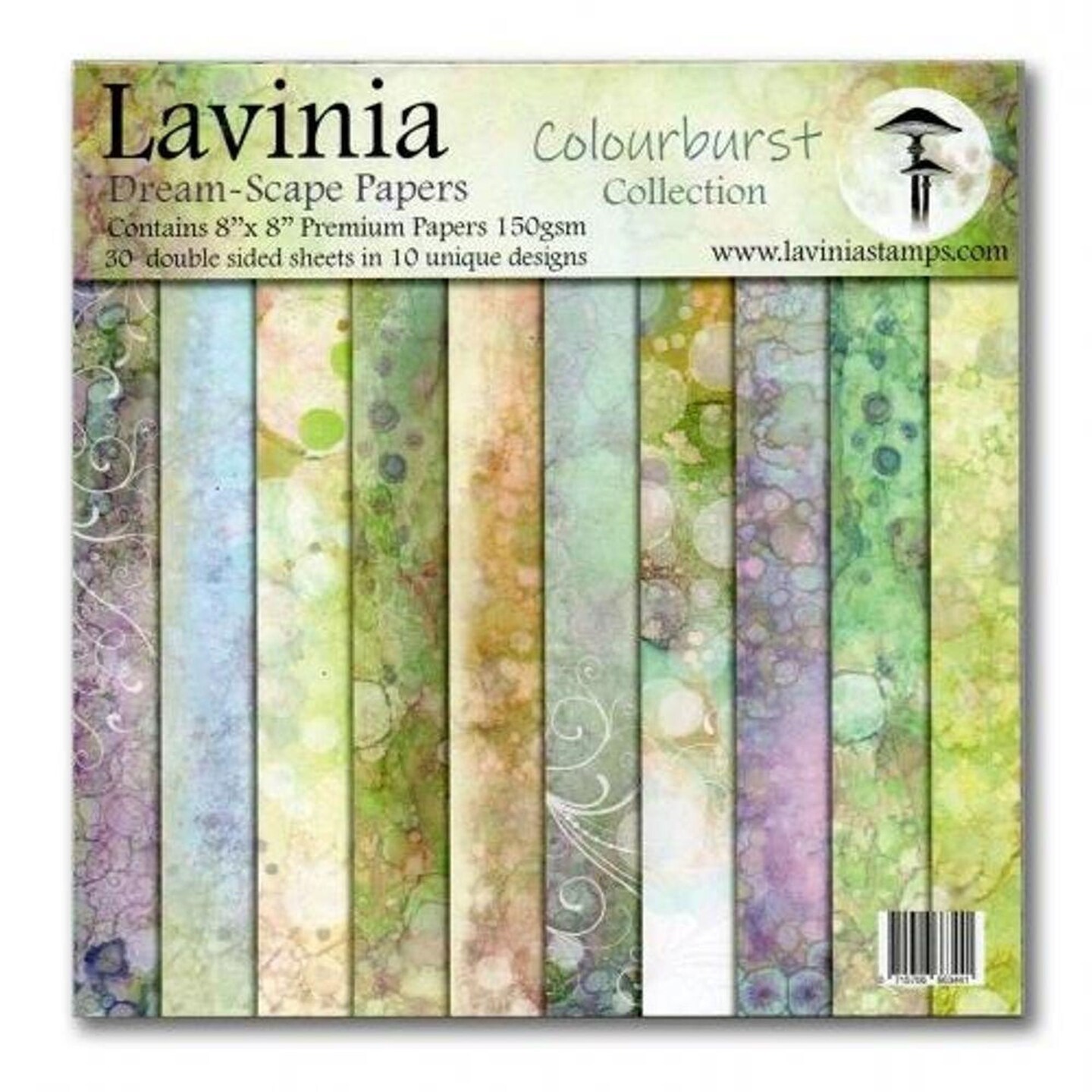 Lavinia Stamps  Dreamscape Colourburst Collection 8x8 30 sheets