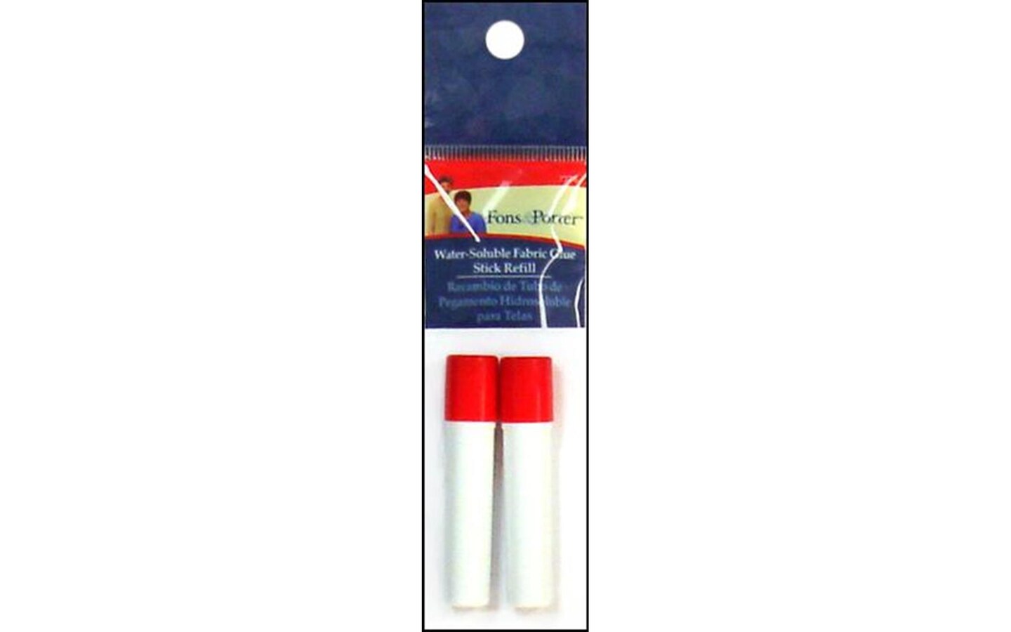 Fons&#x26;Porter Fabric Glue Refill Water Soluble 2pc