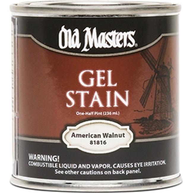 Old Masters 0.5 Pint. American Walnut Gel Stain Classics