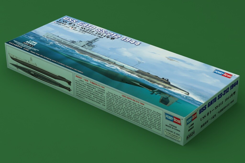 Hobby Boss  1/350 USS Gato SS-212 1944 Plastic Model