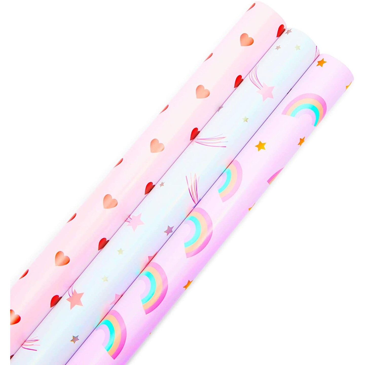 Hallmark EJR6343 Chalk Doodles on Hot Pink Wrapping Paper, 25 sq. ft. –  Roby's Flowers & Gifts