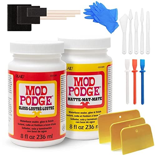 Mod Podge Gloss Sealer, Glue, and Finish, 8 oz.