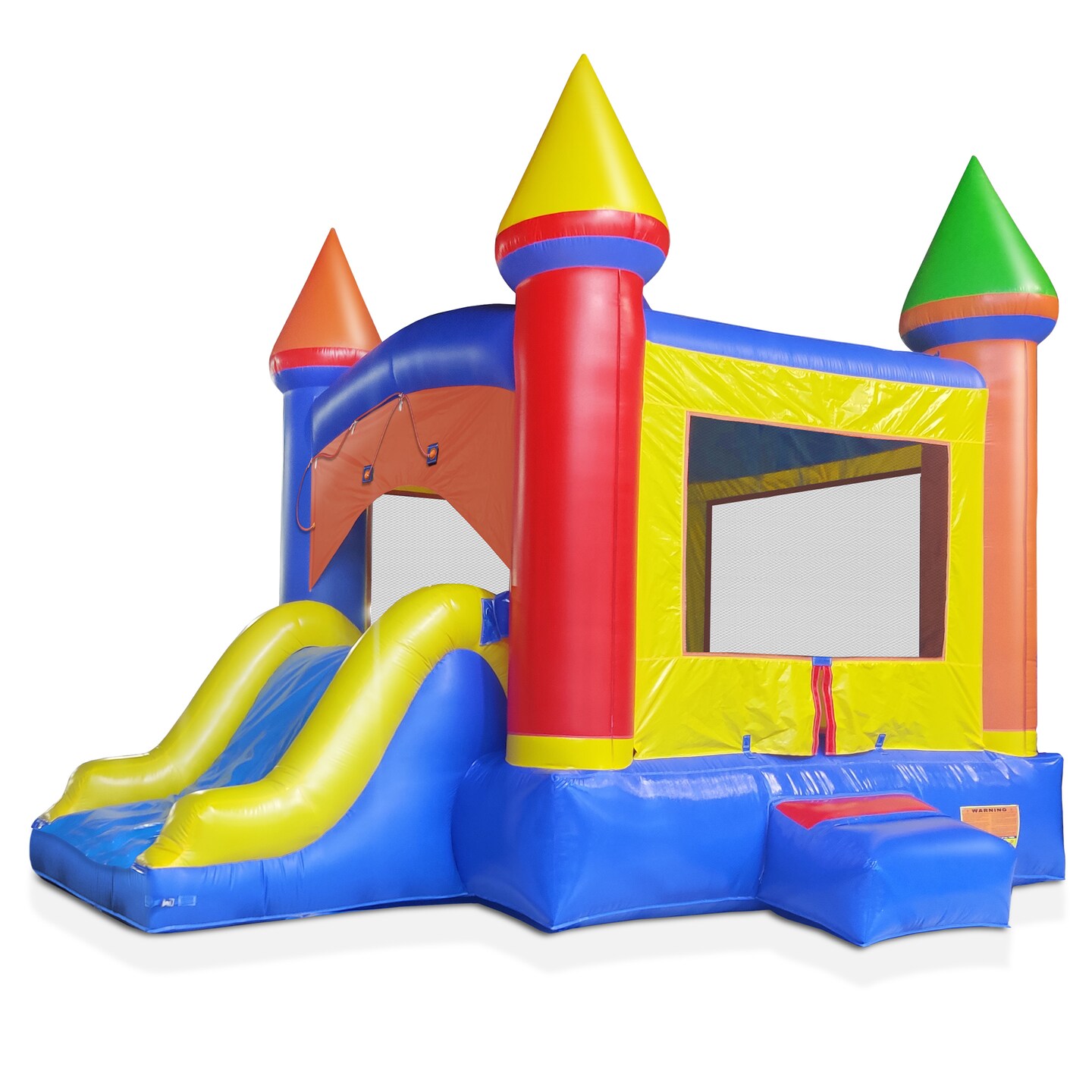 Cloud 9 Castle Inflatable Bounce House with Water Slide for Kids - Commercial-Grade Combo Bouncer Includes Blower