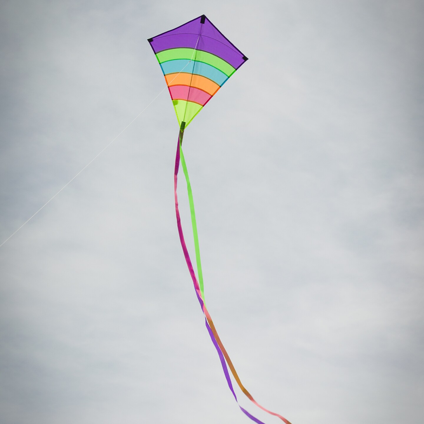 In the Breeze 3304 - Neon Arch 27 Inch Diamond Kite - Single Line - Includes Kite Line and Bag