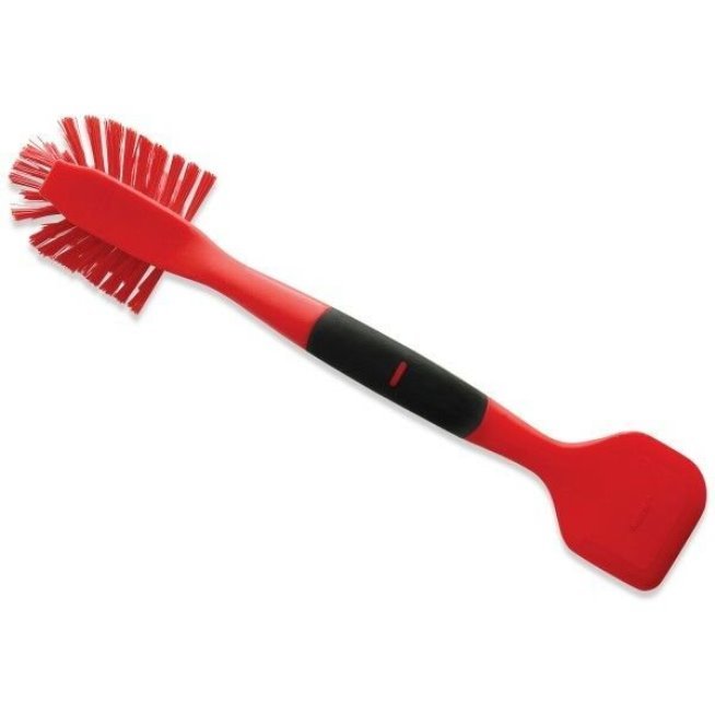 Norpro 2in1 Dish Scrub Brush Dishes Cleaning Scrubber Wand and Pot Scr –  Handy Housewares