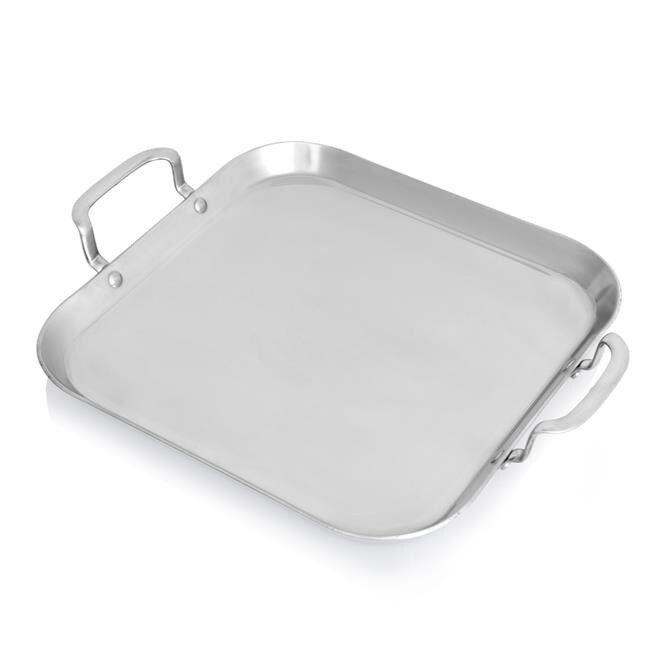 Chef's Secret T304 High-Quality Stainless-Steel 11-Inch Square Griddle, 1 -  City Market