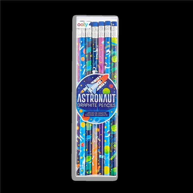 Astronaut Graphite Pencils - Set of 12 - Ooly