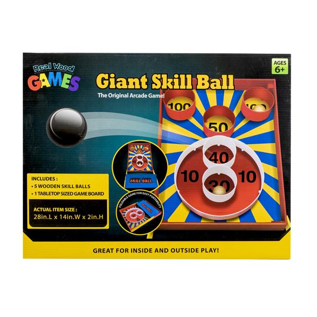 Homeware 2684M Wood Skill Ball Game, Multi Color
