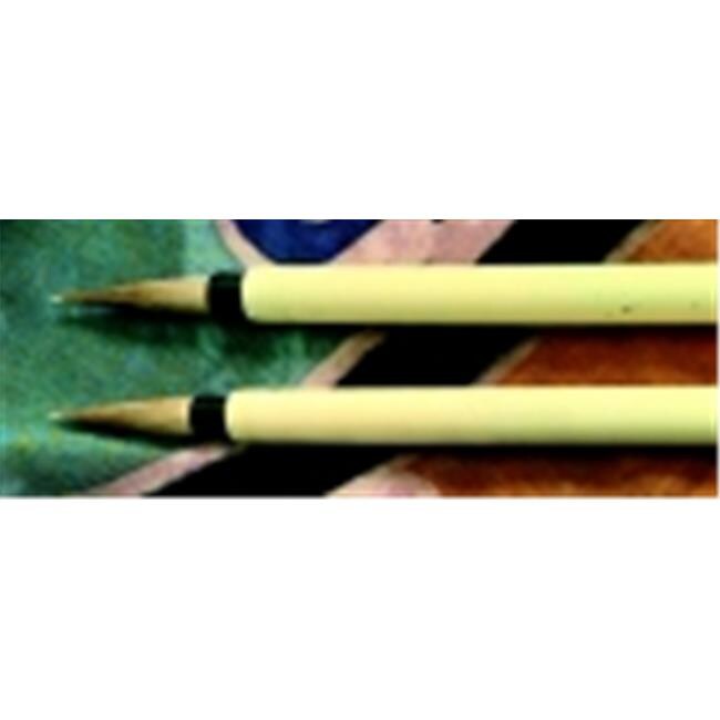 Fine Brown Hair Watercolor Paint Brush - Size 3