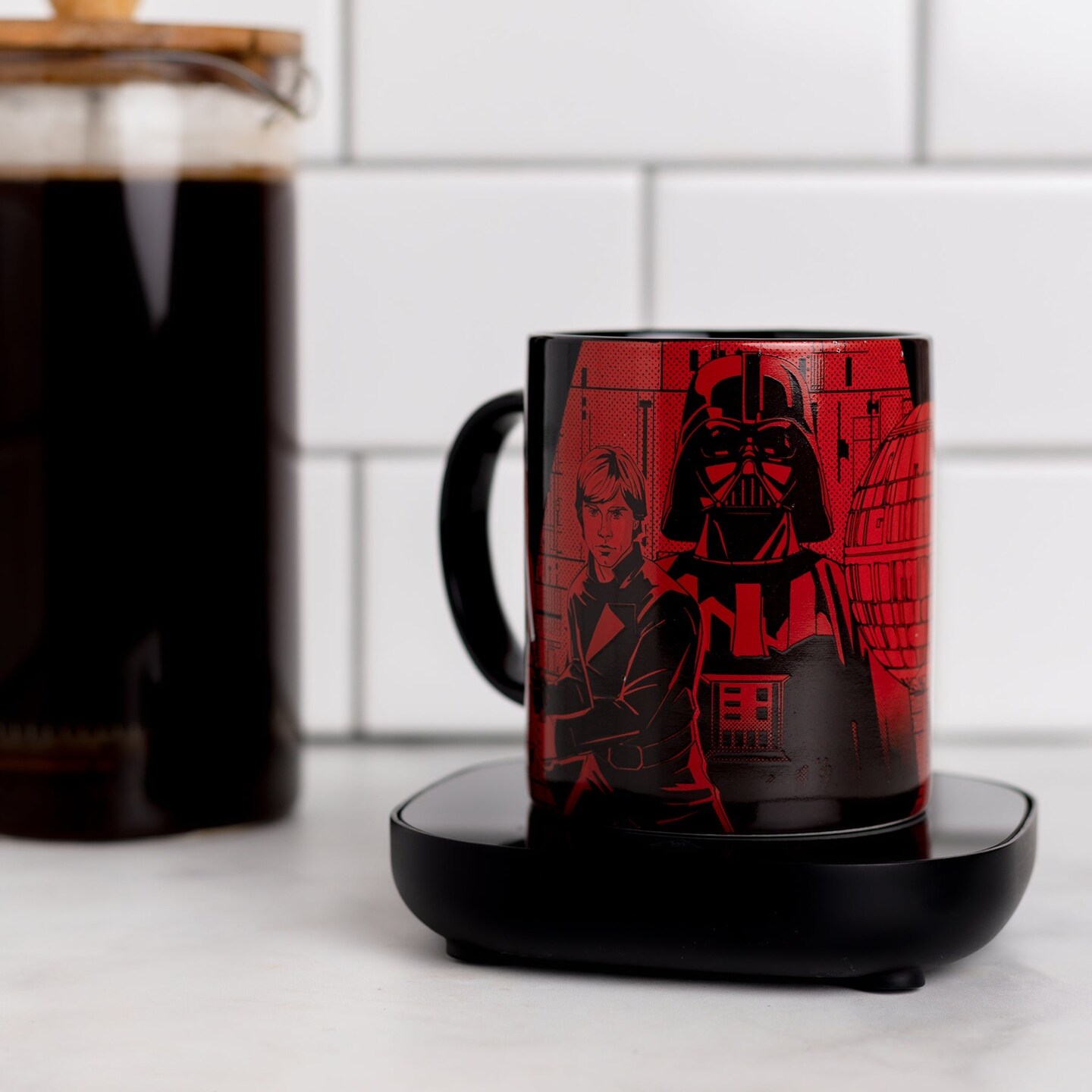 Uncanny Brands Star Wars Return of the Jedi 40th Anniversary Mug Warmer Set