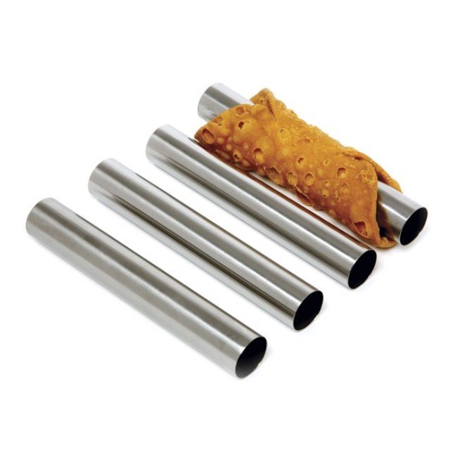Norpro 5.75&#x22; Stainless Steel Cannoli Pastry Forms Set