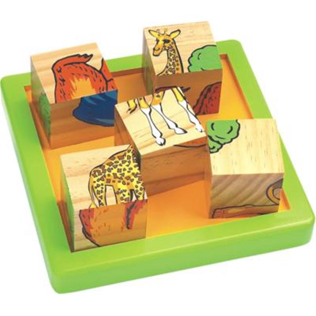 CHH 961041 Wooden 9 Pieces Block Puzzle | Michaels