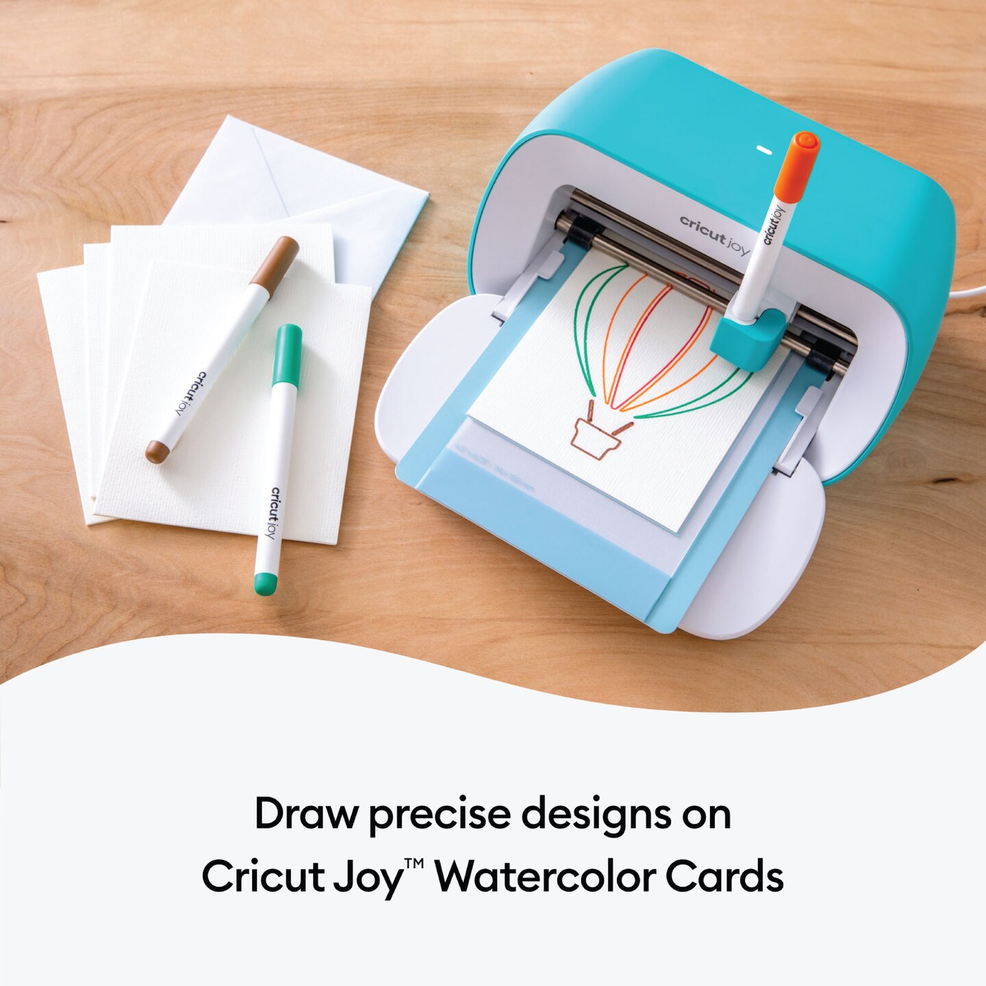 Cricut R20 Watercolor Cards (12 ct) with Joy Watercolor Markers Bundle