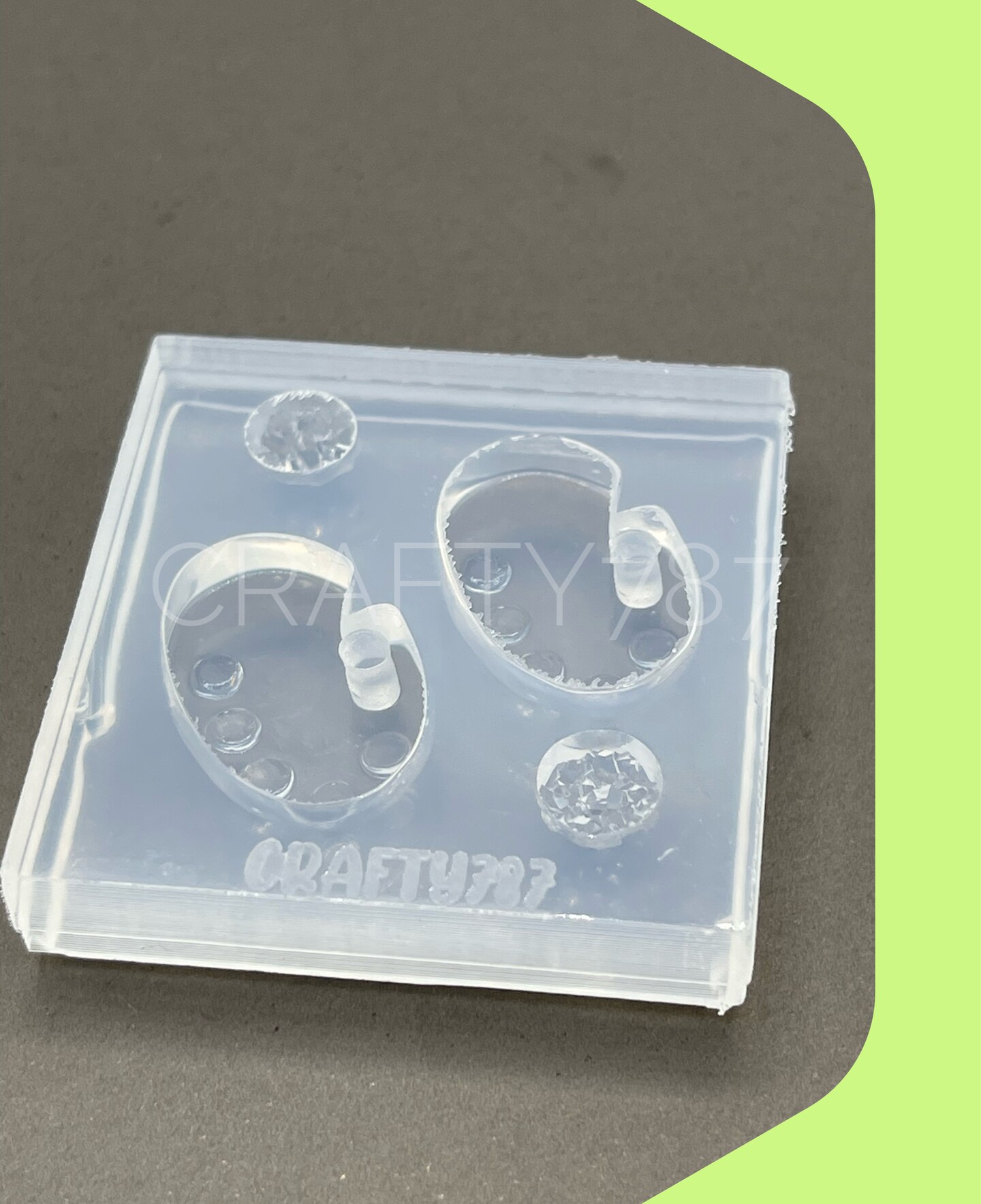 Paint Palette Silicone Mold (A1)