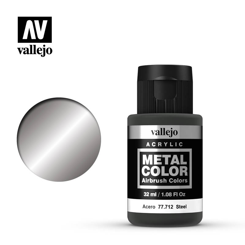 Vallejo   Steel Metal Color