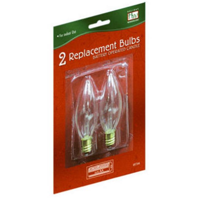 Noma Inliten T1688 2 Candle Replacement Bulbs Battery Operated Michaels