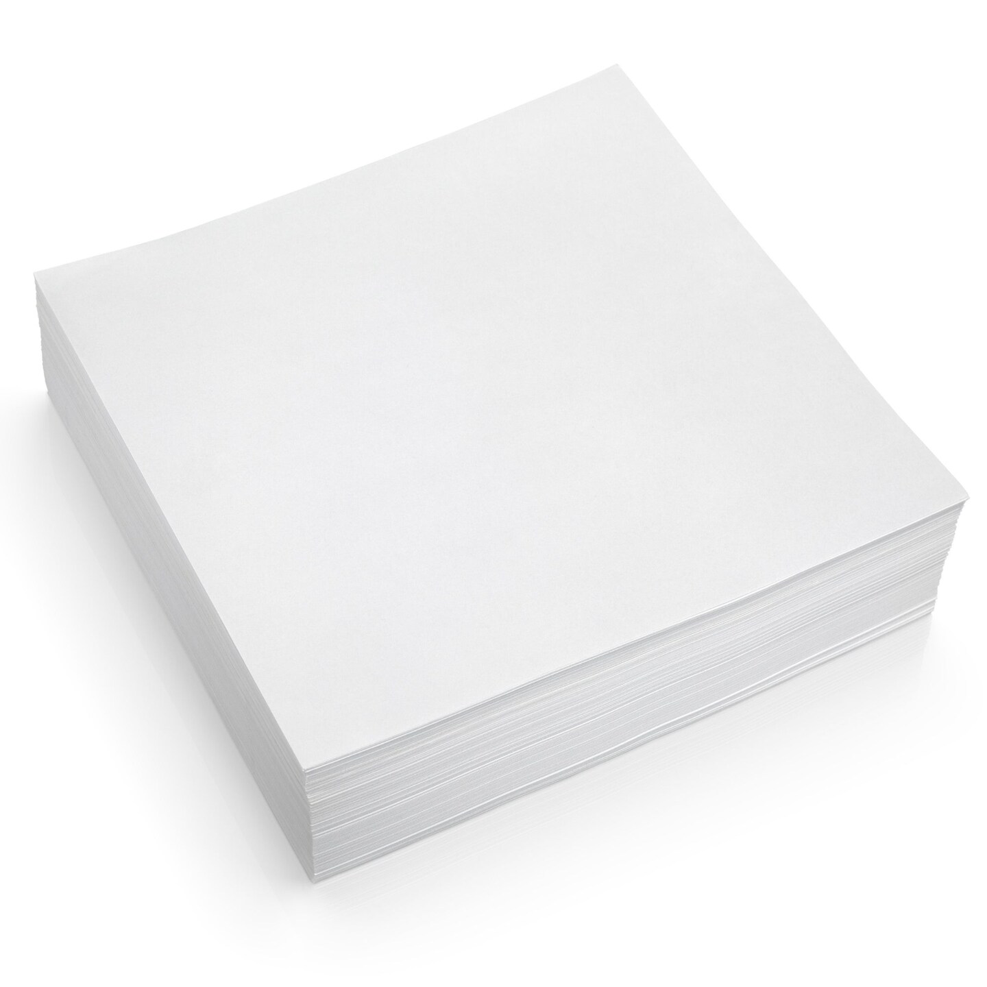 Precut Butcher Paper Sheets for Sublimation &#x26; Heat Press Crafts, (Small, 3 in x 3 in) White, Uncoated