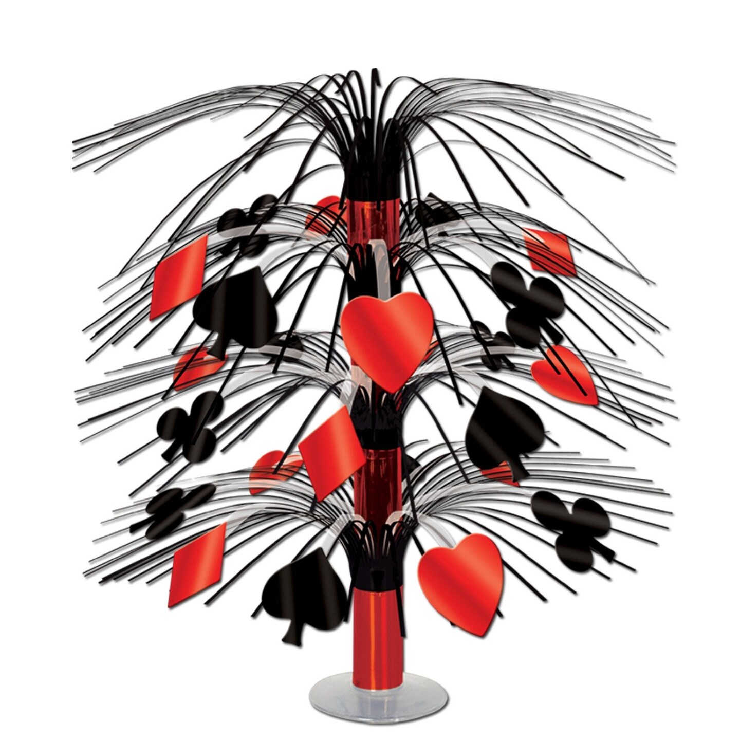 Glamorous Casino Cascade Centerpieces - Set of 6 for Memorable Events