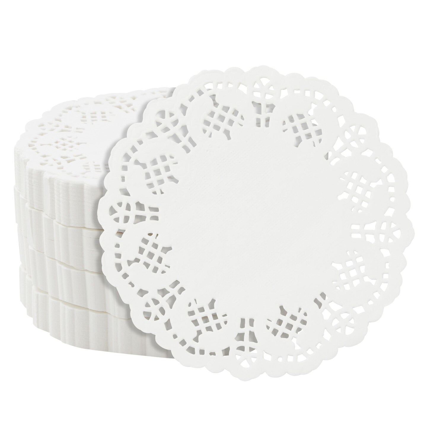 100pcs 4 inch 10cm Heart Shape White Paper Doilies Wedding Party Favor  Decorations Paper Mats Dessert Pads Table Decoration