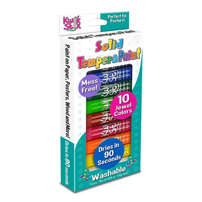 Kwik Stix Tempera Paint Jewel Tones 10 Colors