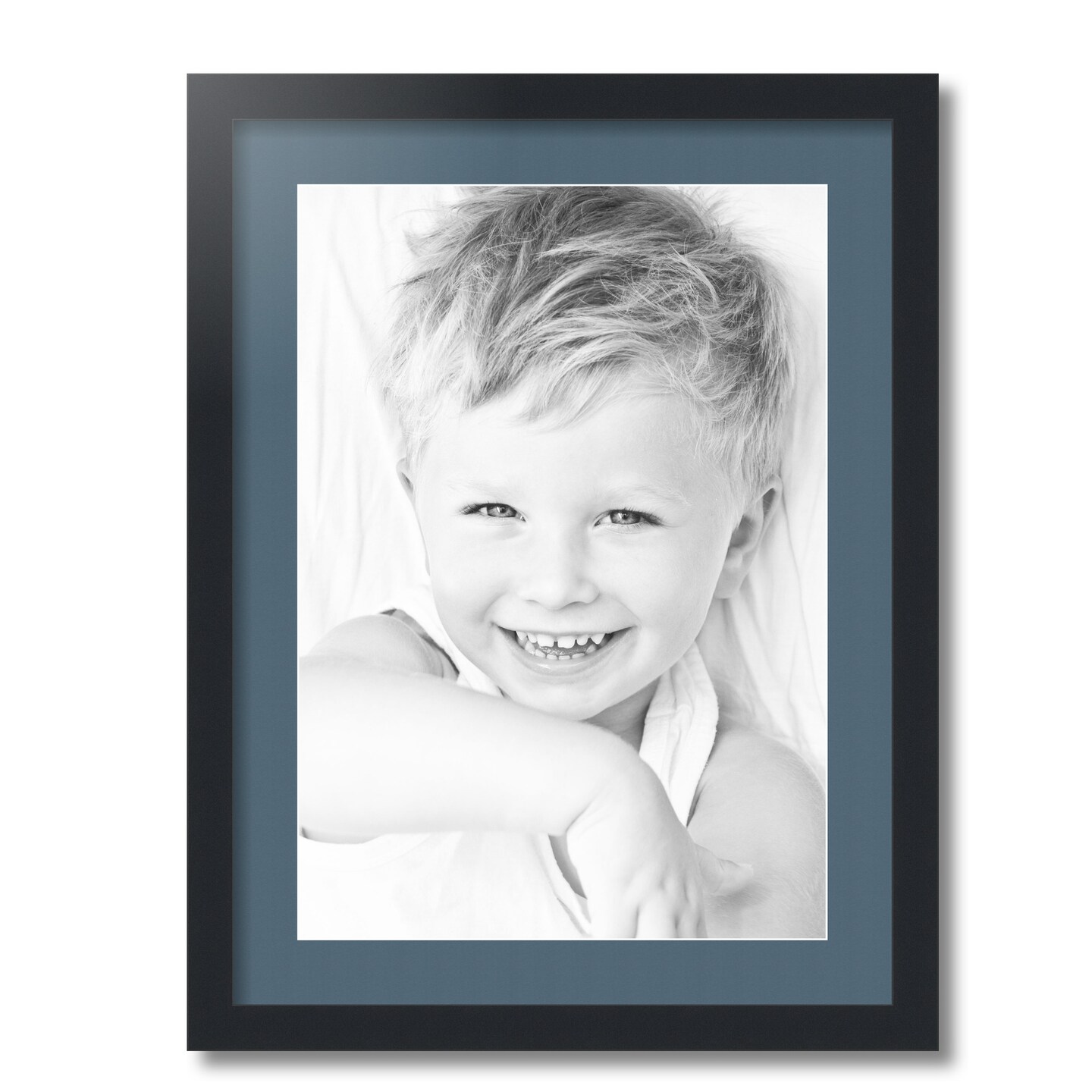 ArtToFrames 18x24 Matted Picture Frame with 14x20 Single Mat Photo  Opening Framed in 1.25 Black and 2 Mat (FWM-3926-18x24)