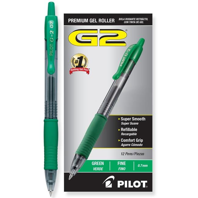 Pilot Pen Corporation of America 31025 Pilot G2 Retractable Premium Gel ...