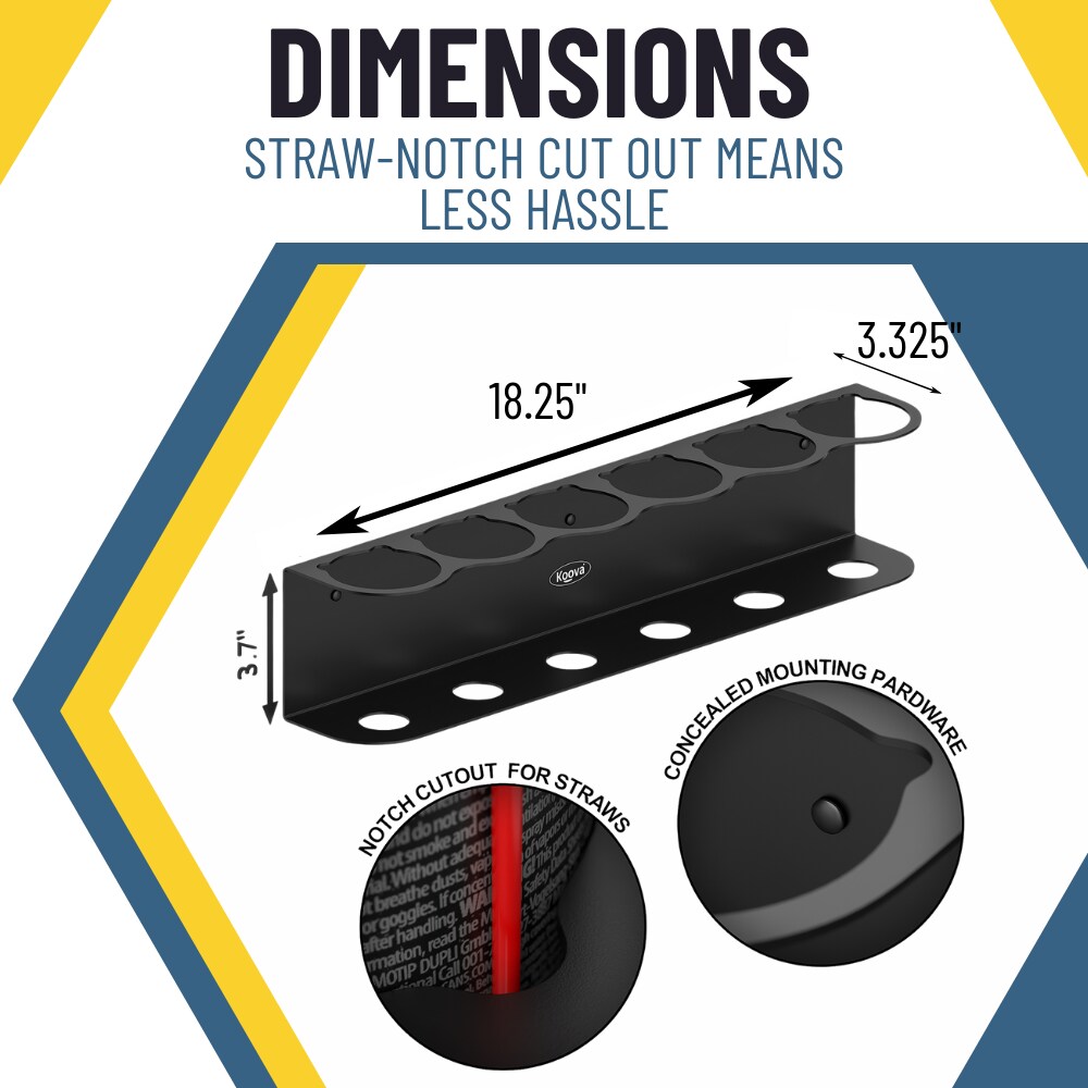 Aerosol Spray Can Holder | Craft Workspace Paint Bottle Organizer