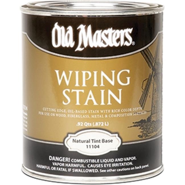 Old Masters Natural Tint Base Wiping 240 Voc Stain - 1 Quart